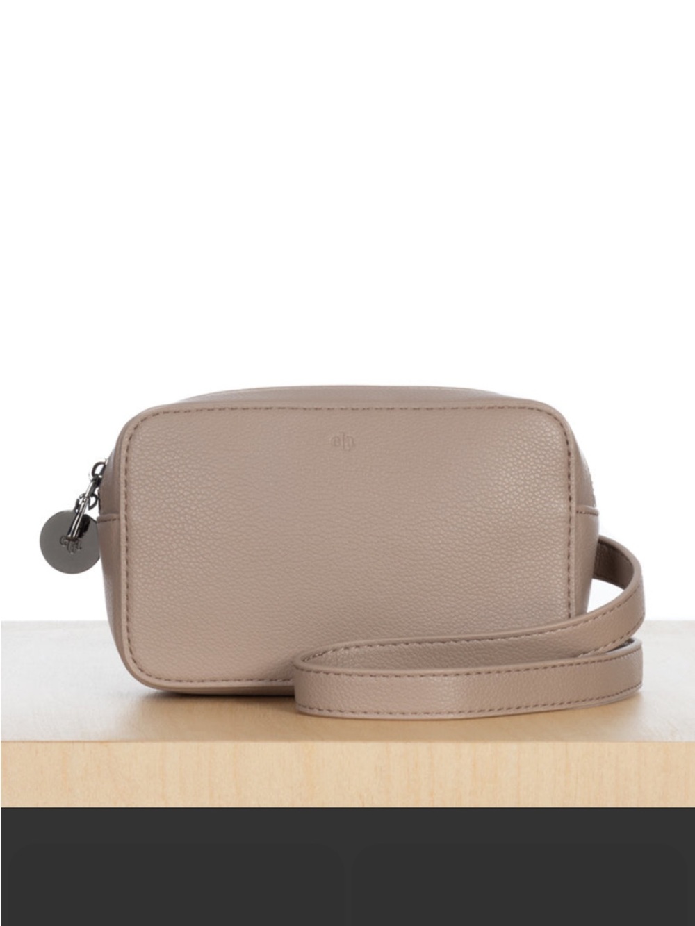 Micro mini Ela belt bag - pebbled leather